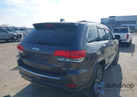 2018 Jeep Grand Cherokee Overland 4X2 из США, поврежденный, VIN 1C4RJECG6JC514882